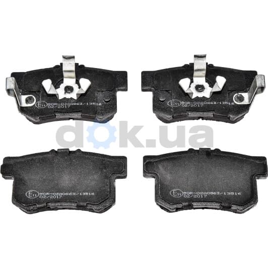 55411 Asam Гальмівні колодки