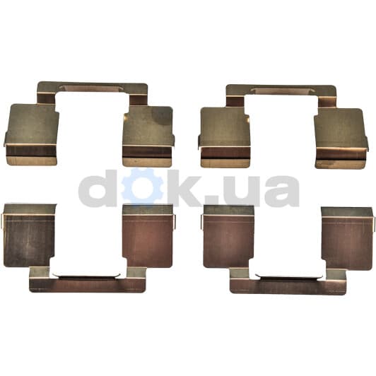 D42466A Autofren Seinsa Комплектующие дисковых тормозных колодок