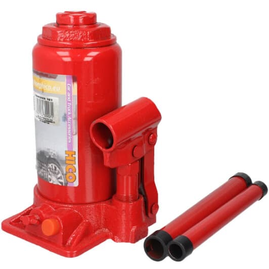 Домкрат Hico Hydraulic Jack бутылочный гидравлический 10 т DZW005