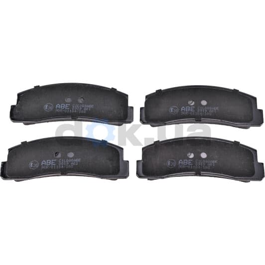 C1L000ABE ABE Гальмівні колодки для Chevrolet Niva