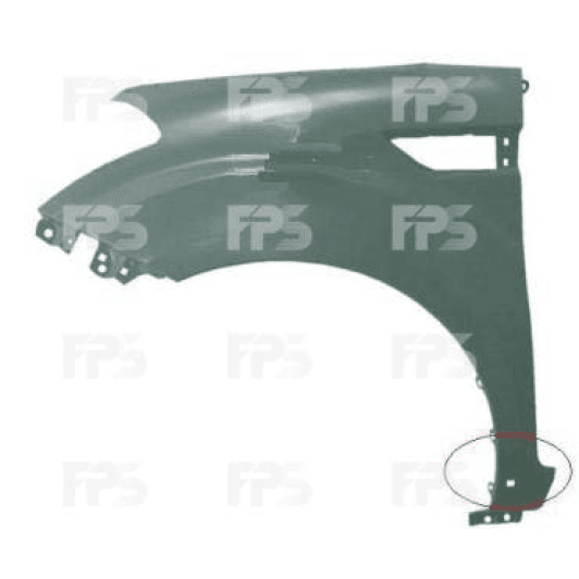 FP4022312 FPS Крило переднє для Kia Soul