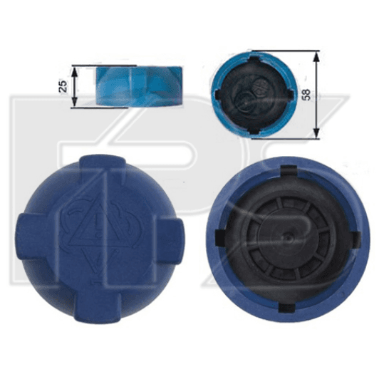 FP0013103 FPS Кришка бачка охолоджувальної рідини