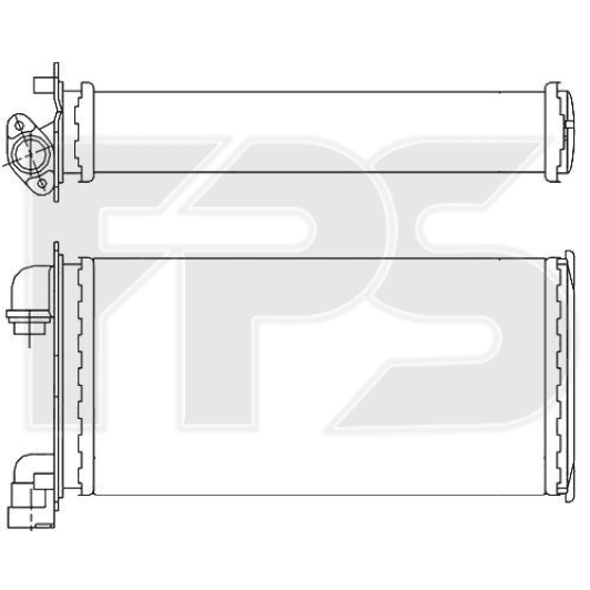 FP14N98 FPS Радиатор печки