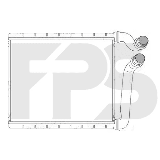 FP64N156 FPS Радиатор печки