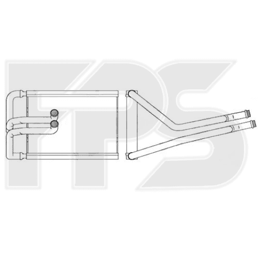 FP32N194 FPS Радиатор печки для Hyundai Tucson