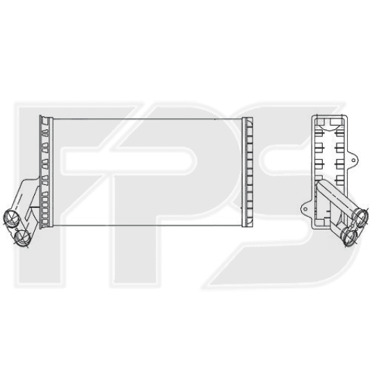 FP26N12 FPS Радиатор печки