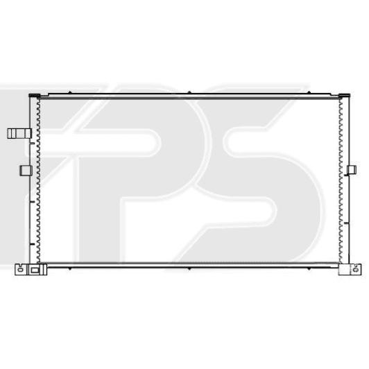 FP28K74 FPS Радіатор кондиціонера