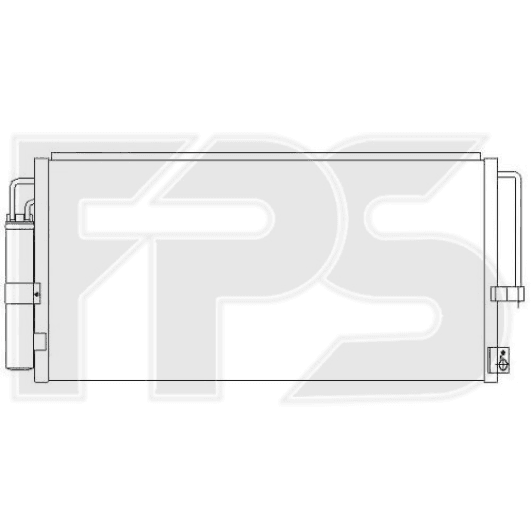 FP67K351 FPS Конденсатор кондиціонера