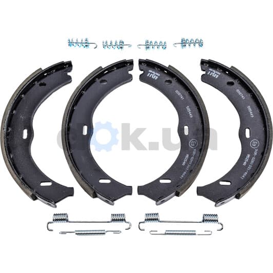 GS8741 TRW Колодки ручника