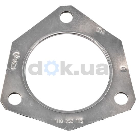 1H0253115 VAG Прокладка приемной трубы