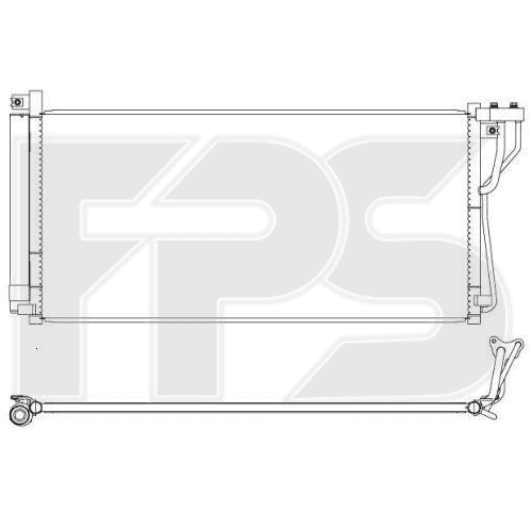 FP32K511 FPS Конденсатор кондиціонера