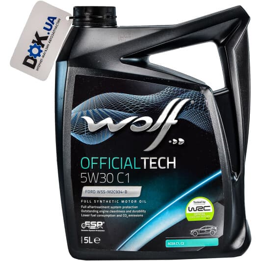 Wolf Officialtech C1 5W-30 (5 л) моторна олива