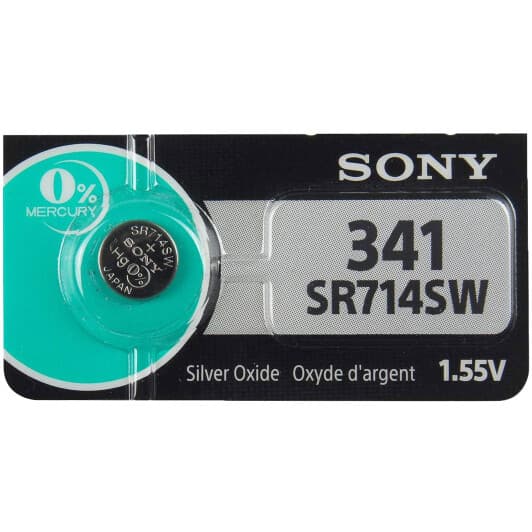 Батарейка Sony sr714sw341 1,55 V 1 шт