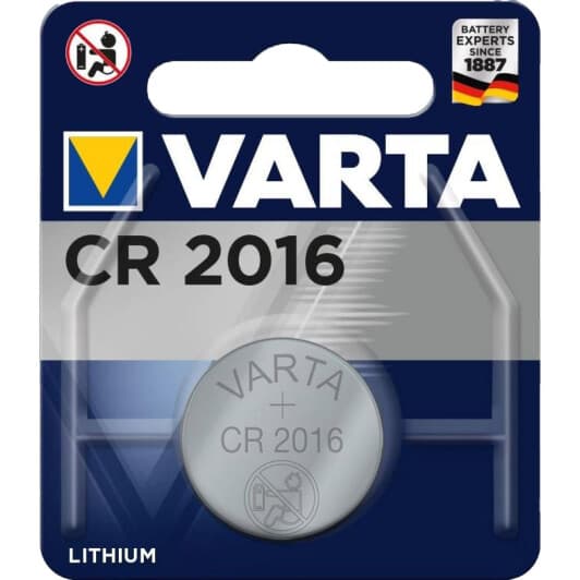 Батарейка Varta CR2016 CR2016 3 V 1 шт