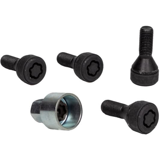 Комплект болтов-секреток с ключом BMW 36132453959