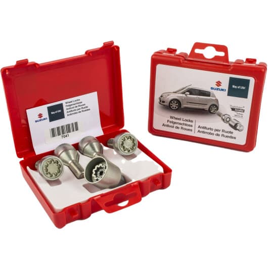 Комплект болтів-секреток із ключем Suzuki 990e059j46000