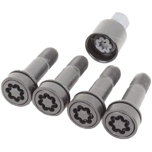 Комплект болтів-секреток із ключем Mercedes-Benz a0019901707