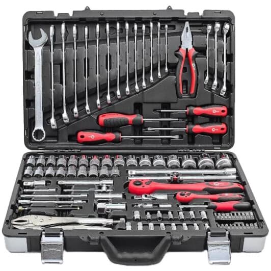 Набір інструментів Intertool ET-7101 1/2", 1/4" 101 шт.