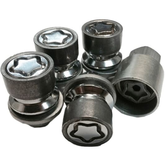 Комплект гайок-секреток із ключем Nissan ke40989096