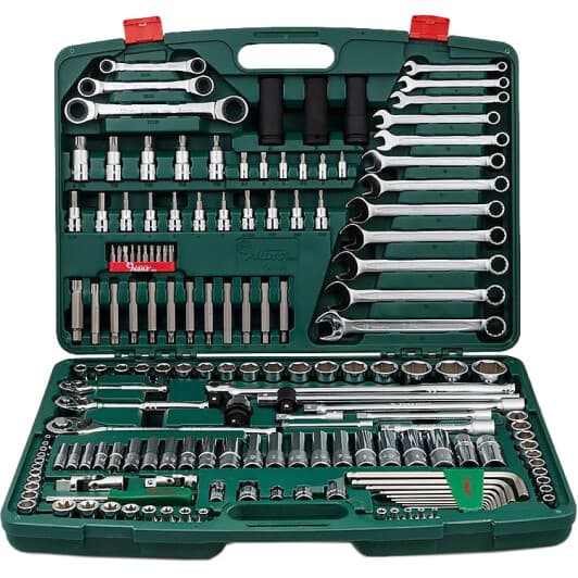 Набор инструментов Hans ТК-163 1/2", 3/8", 1/4" 163 шт.