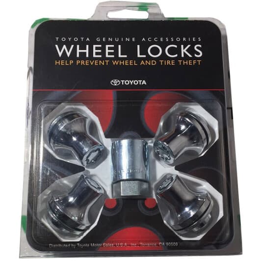 Комплект гаек-секреток с ключом Toyota PT27660070