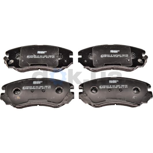 FDB1733 Ferodo Гальмівні колодки