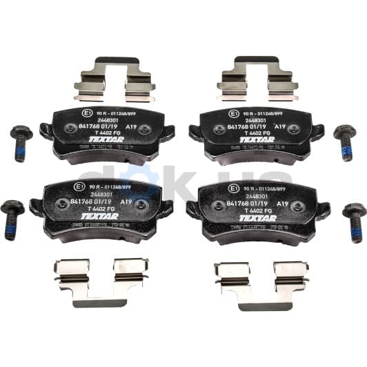 2448301 Textar Тормозные колодки