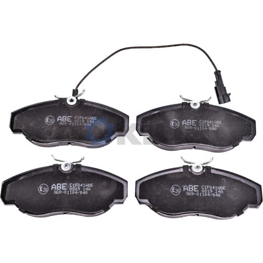 C1F041ABE ABE Тормозные колодки