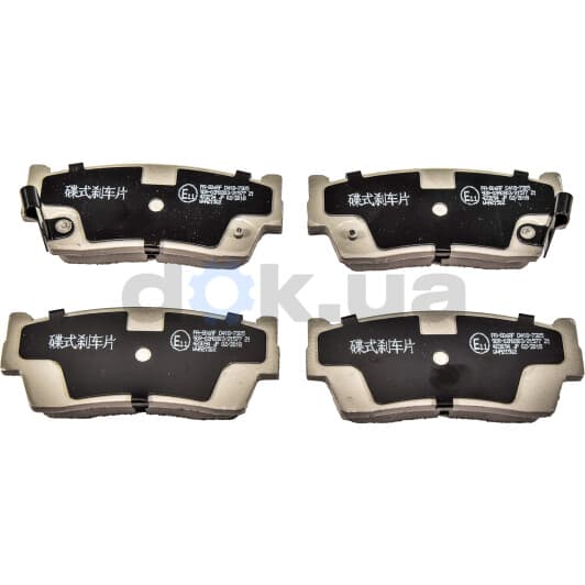 PA-806AF Japanparts Гальмівні колодки