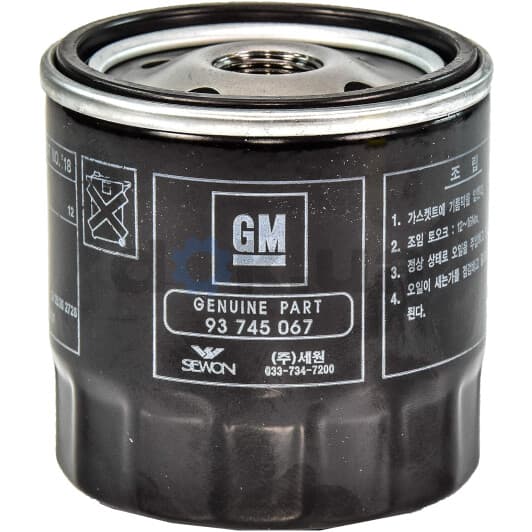 93745067 General Motors Оливний фільтр