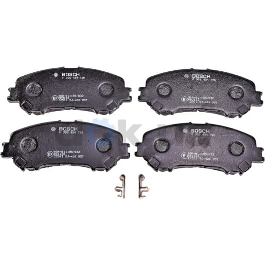 0986494720 Bosch Гальмівні колодки