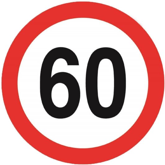 Наклейка Tempest 60 км/ч (TP875690)