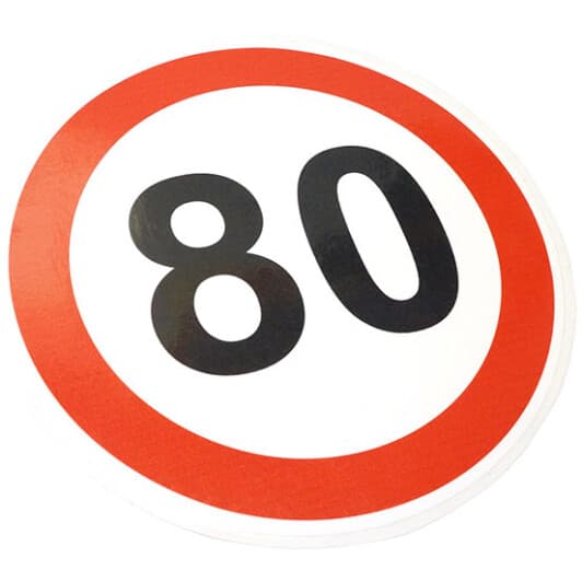 Наліпка Tempest 80 км / год (TP875692)