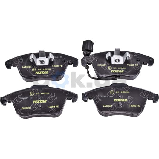 2433301 Textar Тормозные колодки