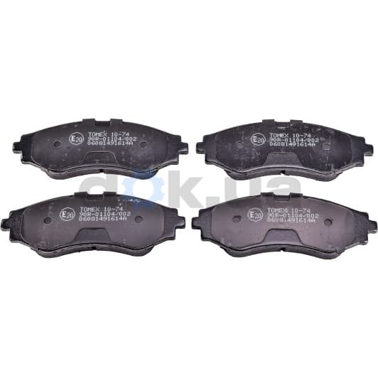 1074 Tomex Тормозные колодки