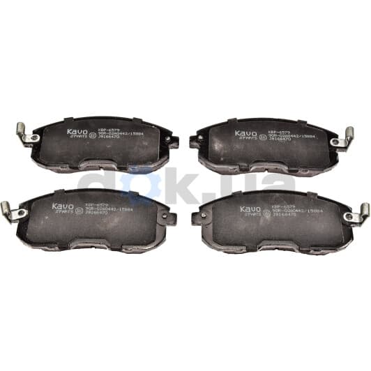 KBP-6579 Kavo Parts Гальмівні колодки