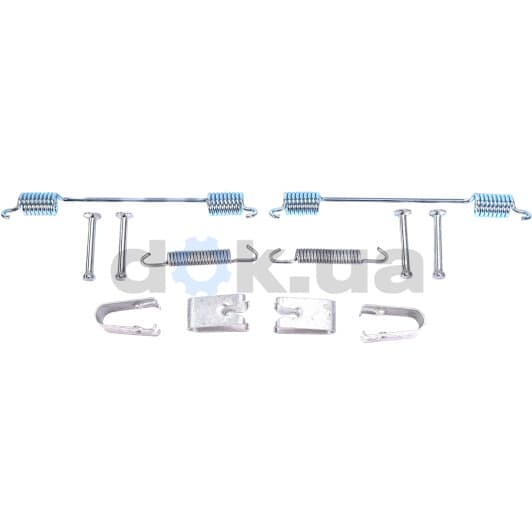 105-0814 Metzger Монтажный комплект барабанных тормозных колодок