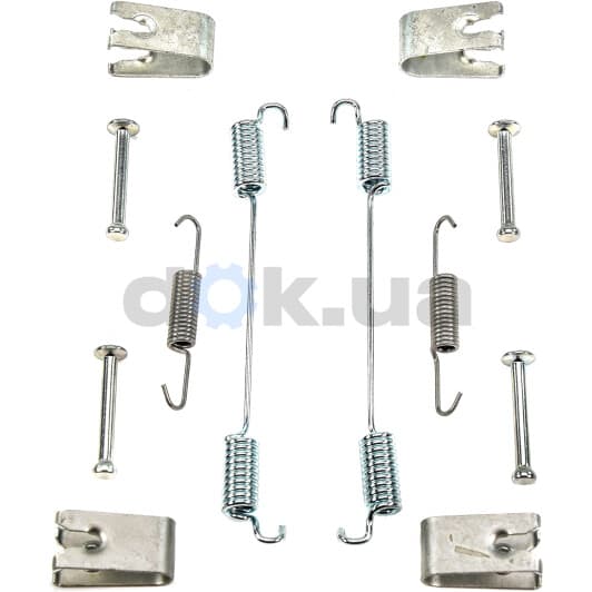 105-0862 Metzger Монтажный комплект барабанных тормозных колодок