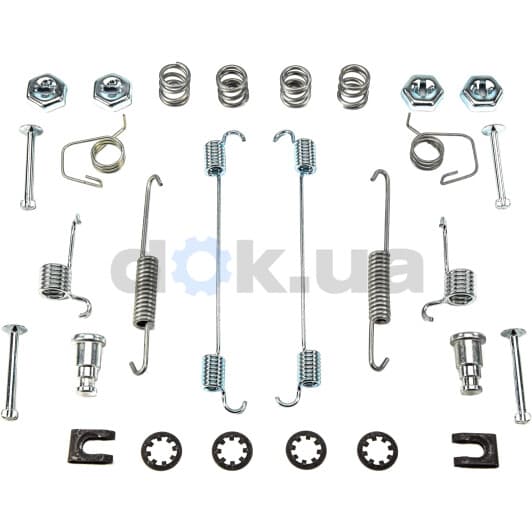 LY1040 Delphi Монтажний комплект барабанних гальмівних колодок
