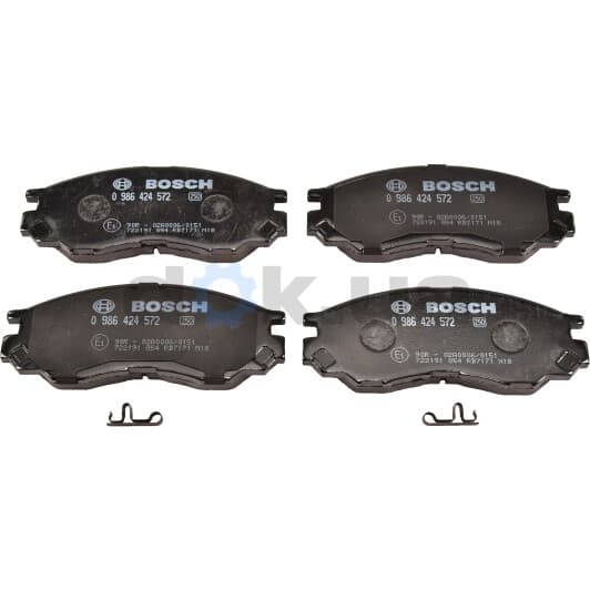 0 986 424 572 Bosch Гальмівні колодки