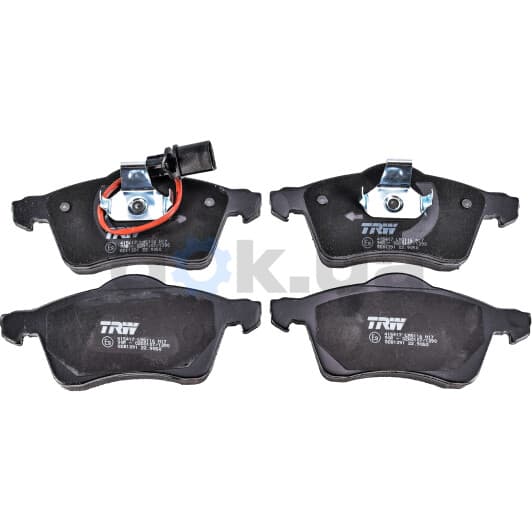 GDB1391 TRW Тормозные колодки для Volkswagen Transporter