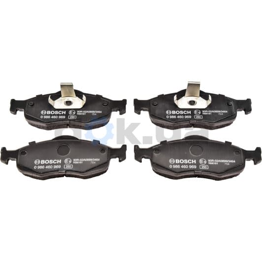 0 986 460 969 Bosch Гальмівні колодки
