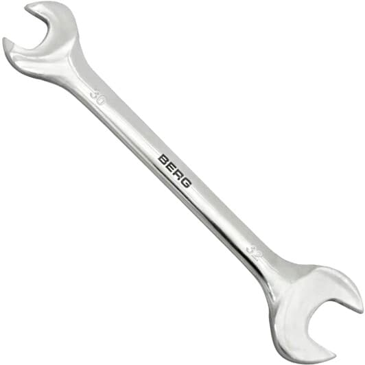 Ключ рожковый Berg 48-117 I-образный 30х32 мм