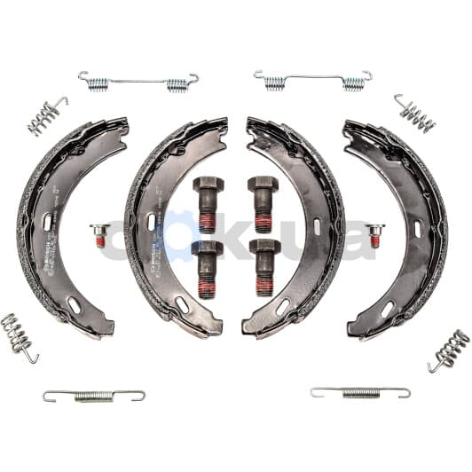 0 986 487 584 Bosch Колодки ручника для Mercedes E-Class