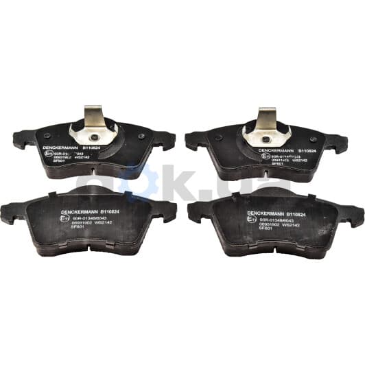 B110824 Denckermann Тормозные колодки для Volkswagen Transporter