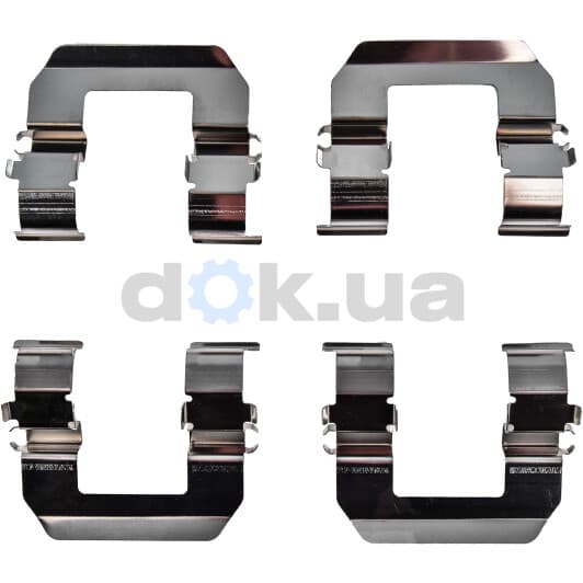 109-1617 Metzger Комплектующие дисковых тормозных колодок