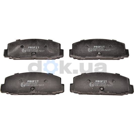 5000-0372 Profit Тормозные колодки