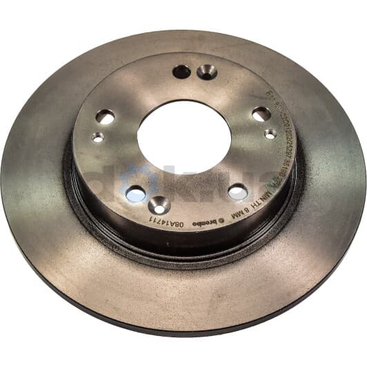 08.A147.11 Brembo Гальмівний диск