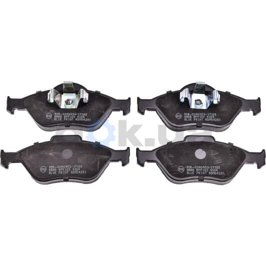 ADM54281 Blue Print Гальмівні колодки