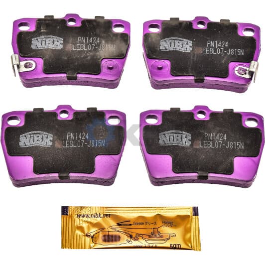 PN1424 NiBK Тормозные колодки